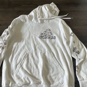 Adidas flower hoodie